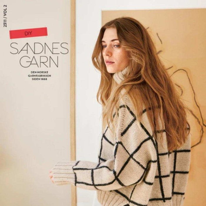 Sandnes Garn Collection 2311 DIY Volume 2 Pattern Book-Needlecraft Patterns-The Ribbon Rose-Wild & Woolly Yarns