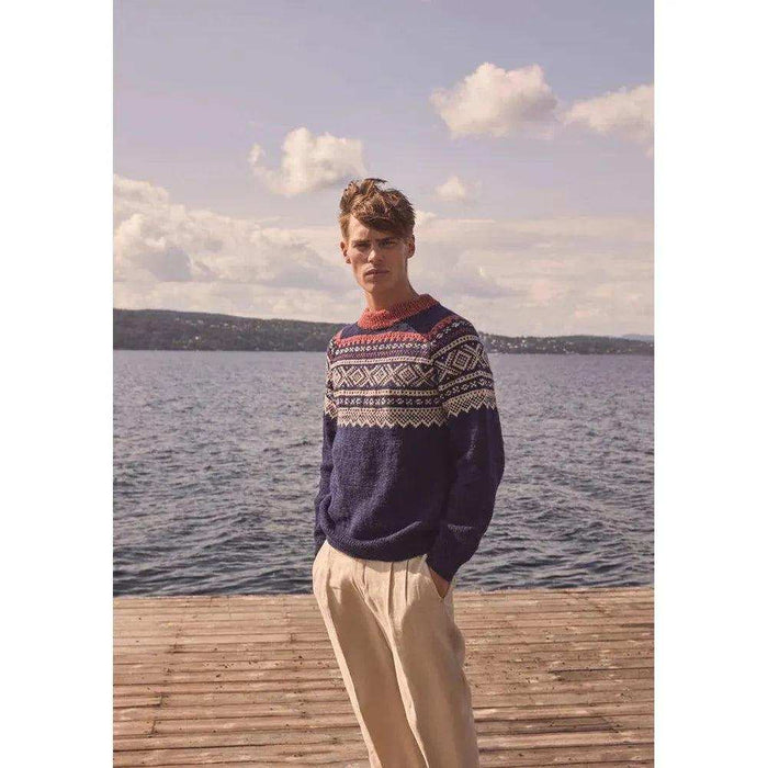 Sandnes Garn Theme 68 - Norwegian Icons Adults Pattern Book-Needlecraft Patterns-The Ribbon Rose-Wild & Woolly Yarns