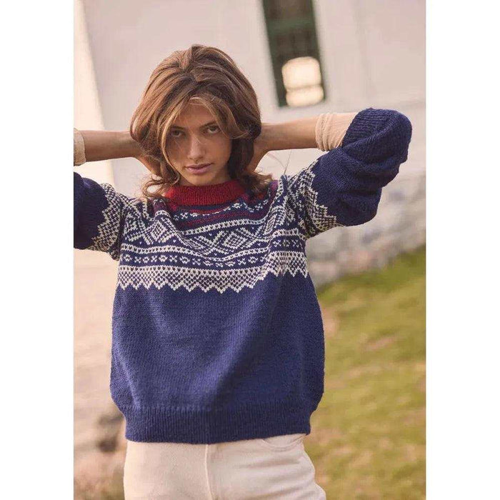 Sandnes Garn Theme 68 - Norwegian Icons Adults Pattern Book-Needlecraft Patterns-The Ribbon Rose-Wild & Woolly Yarns