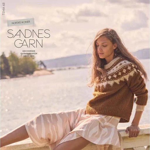 Sandnes Garn Theme 68 - Norwegian Icons Adults Pattern Book-Needlecraft Patterns-The Ribbon Rose-Wild & Woolly Yarns