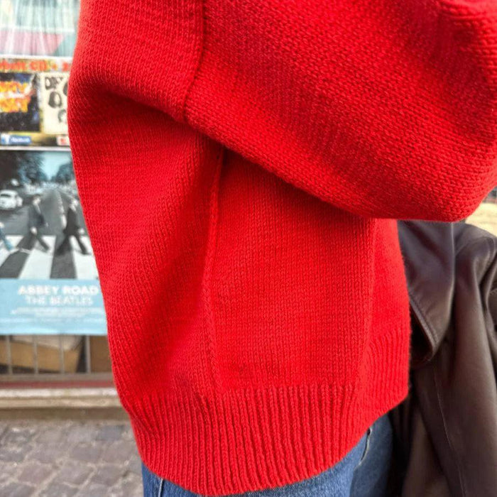 Scarlet Sweater Knitting Pattern - PetiteKnit-Needlecraft Patterns-Wild and Woolly Yarns
