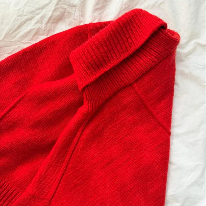 Scarlet Sweater Knitting Pattern - PetiteKnit-Needlecraft Patterns-Wild and Woolly Yarns