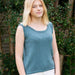 Scoop-Neck Top Knitting Pattern (N1565)-Needlecraft Patterns-Wentworth Distributors-Printed Pattern – Posted-Wild & Woolly Yarns