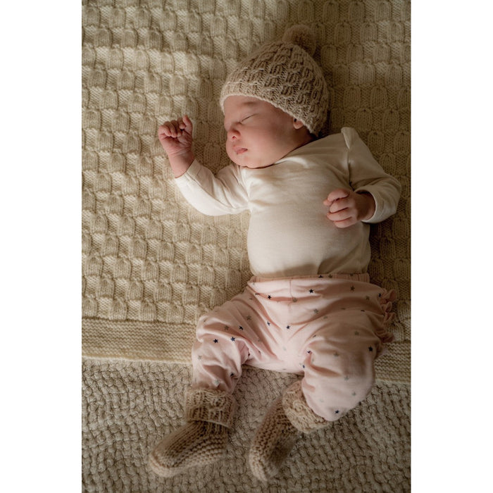Scout Beanie & Shoes Knitting Pattern - 8Ply (BC61)-Pattern-Wild and Woolly Yarns