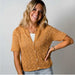 Short Sleeve Cardigan Knitting Pattern (AP2015)-Needlecraft Patterns-Alpaca Yarns-Printed Pattern – Posted-Wild & Woolly Yarns