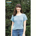 Short Sleeve Sweater Knitting Pattern (N1463)-Needlecraft Patterns-Wentworth Distributors-Printed Pattern – Posted-Wild & Woolly Yarns