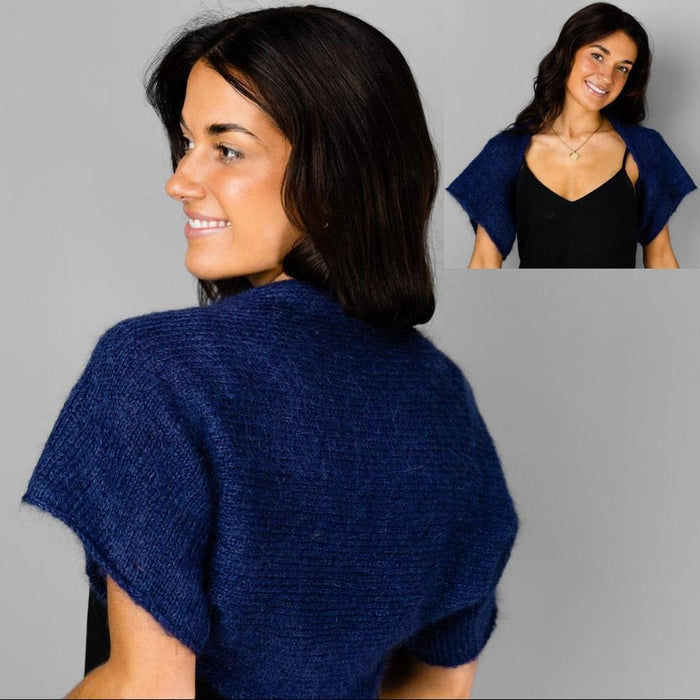 Shrug Knitting Pattern (AP1413)-Needlecraft Patterns-Alpaca Yarns-Printed-Wild & Woolly Yarns