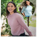 Simple Mohair Sweater Knitting Pattern (CRU2401)-Needlecraft Patterns-Crucci-Printed Pattern – Posted-Wild & Woolly Yarns