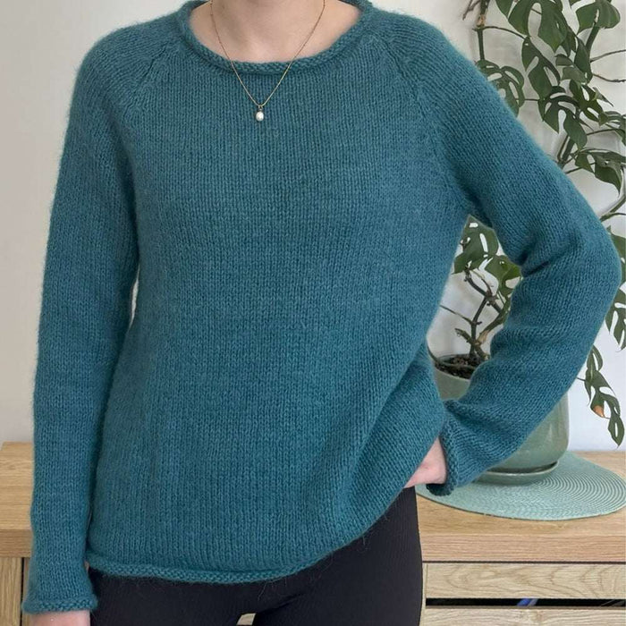Simple Raglan Jumper Knitting Pattern (N1800)-Needlecraft Patterns-Wentworth Distributors-Printed Pattern – Posted-Wild & Woolly Yarns