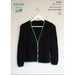 Simple Summer Cardigan Knitting Pattern (N1739)-Needlecraft Patterns-Wentworth Distributors-Printed Pattern – Posted-Wild & Woolly Yarns