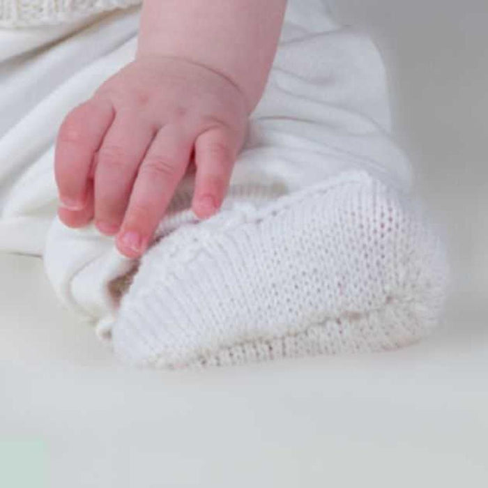 Singlet, Hat & Booties Knitting Pattern (CRU103)-Needlecraft Patterns-Crucci-Printed-Wild & Woolly Yarns