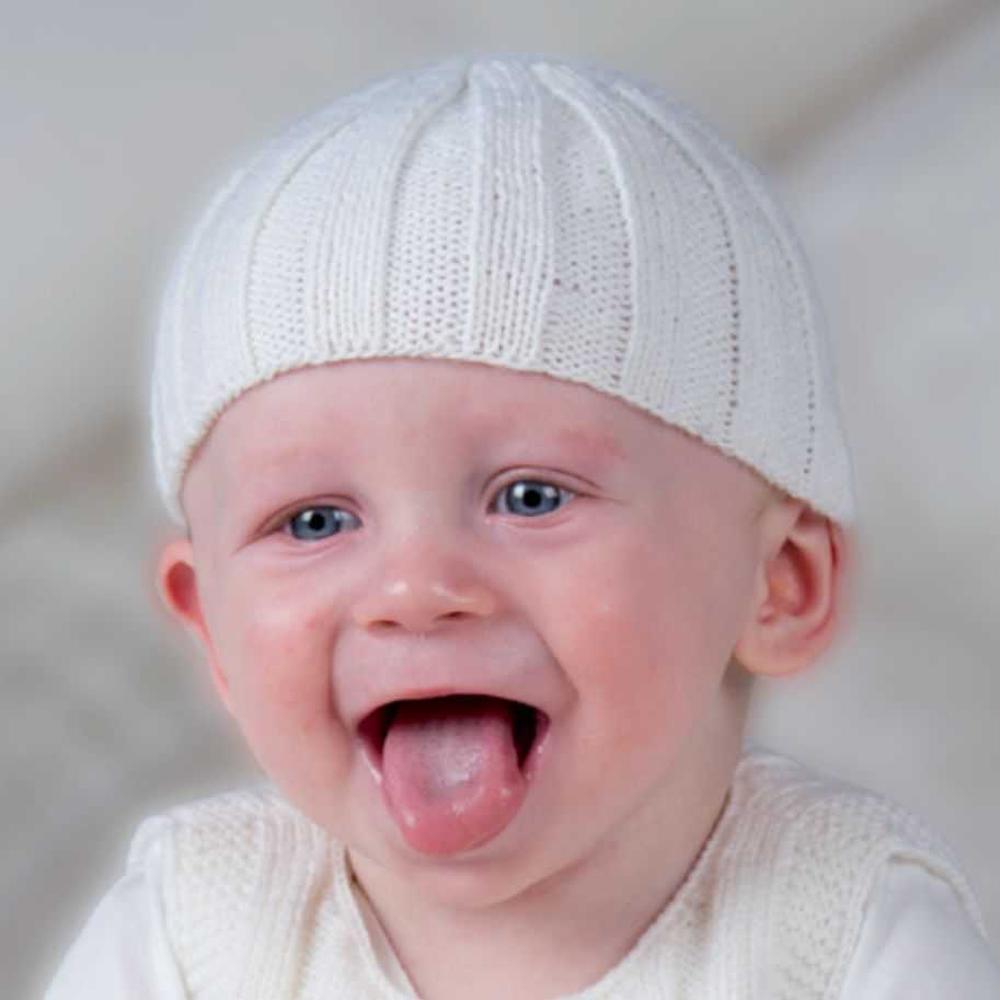Singlet, Hat & Booties Knitting Pattern (CRU103)-Needlecraft Patterns-Crucci-Printed Pattern – Posted-Wild & Woolly Yarns