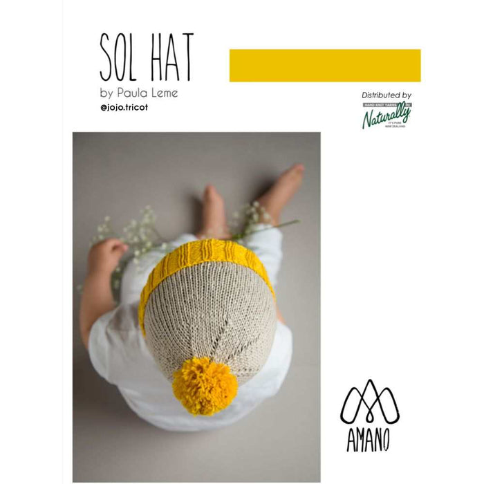 Sol Hat Knitting Pattern-Needlecraft Patterns-Wentworth Distributors-Printed Pattern – Posted-Wild & Woolly Yarns