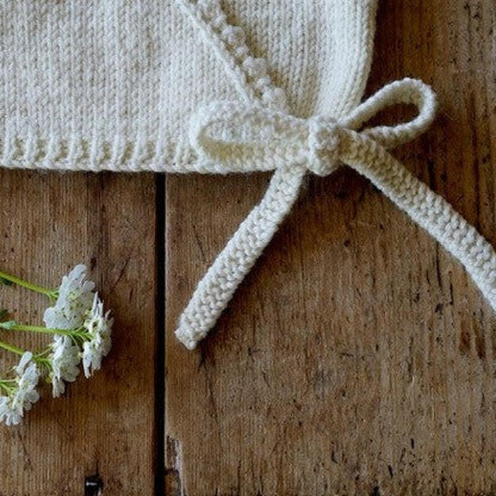 Sophia Wrap Cardi & Hat Knitting Pattern - 8Ply (BC73)-Needlecraft Patterns-Lisa F Design-Wild & Woolly Yarns