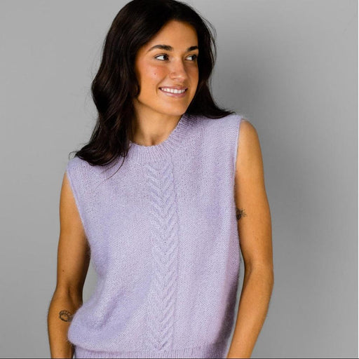 Staghorn Vest Knitting Pattern (AP1411)-Needlecraft Patterns-Alpaca Yarns-Printed-Wild & Woolly Yarns