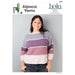 Stripe & Eyelet Sweater Knitting Pattern – AP3308-Needlecraft Patterns-Alpaca Yarns-Printed-Wild & Woolly Yarns