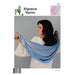 Stripe Shawl Knitting Pattern (AP1420)-Needlecraft Patterns-Alpaca Yarns-Printed-Wild & Woolly Yarns