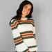 Stripes Sweater Knitting Pattern (AP1419)-Needlecraft Patterns-Alpaca Yarns-Printed Pattern – Posted-Wild & Woolly Yarns