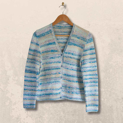 Summer Cardigan Knitting Pattern (N1740)-Needlecraft Patterns-Wentworth Distributors-Printed Pattern – Posted-Wild & Woolly Yarns