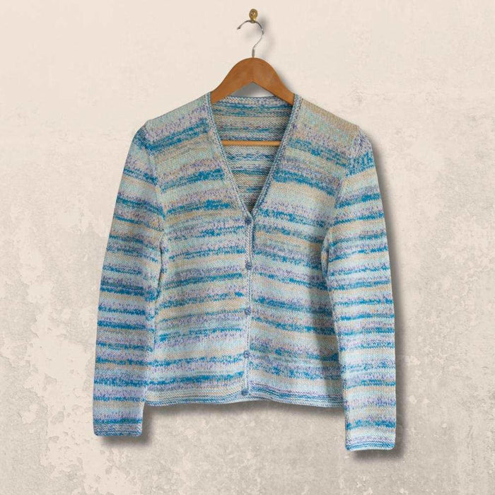 Summer Cardigan Knitting Pattern (N1740)-Needlecraft Patterns-Wentworth Distributors-Printed Pattern – Posted-Wild & Woolly Yarns