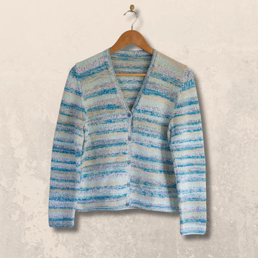 Summer Cardigan Knitting Pattern (N1740)-Needlecraft Patterns-Wentworth Distributors-Printed-Wild & Woolly Yarns