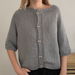 Summer Cardigan with Three-Quarter Sleeves Knitting Pattern (N1815)-Needlecraft Patterns-Wentworth Distributors-Printed Pattern – Posted-Wild & Woolly Yarns