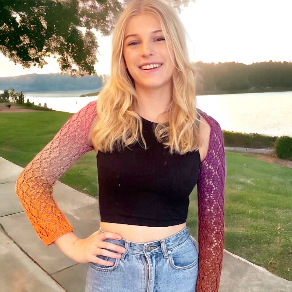Summer Evening Shrug Knitting Pattern (N1682)-Needlecraft Patterns-Wentworth Distributors-Printed Pattern – Posted-Wild & Woolly Yarns