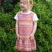 Summer Sleeveless Dress Knitting Pattern (K3032)