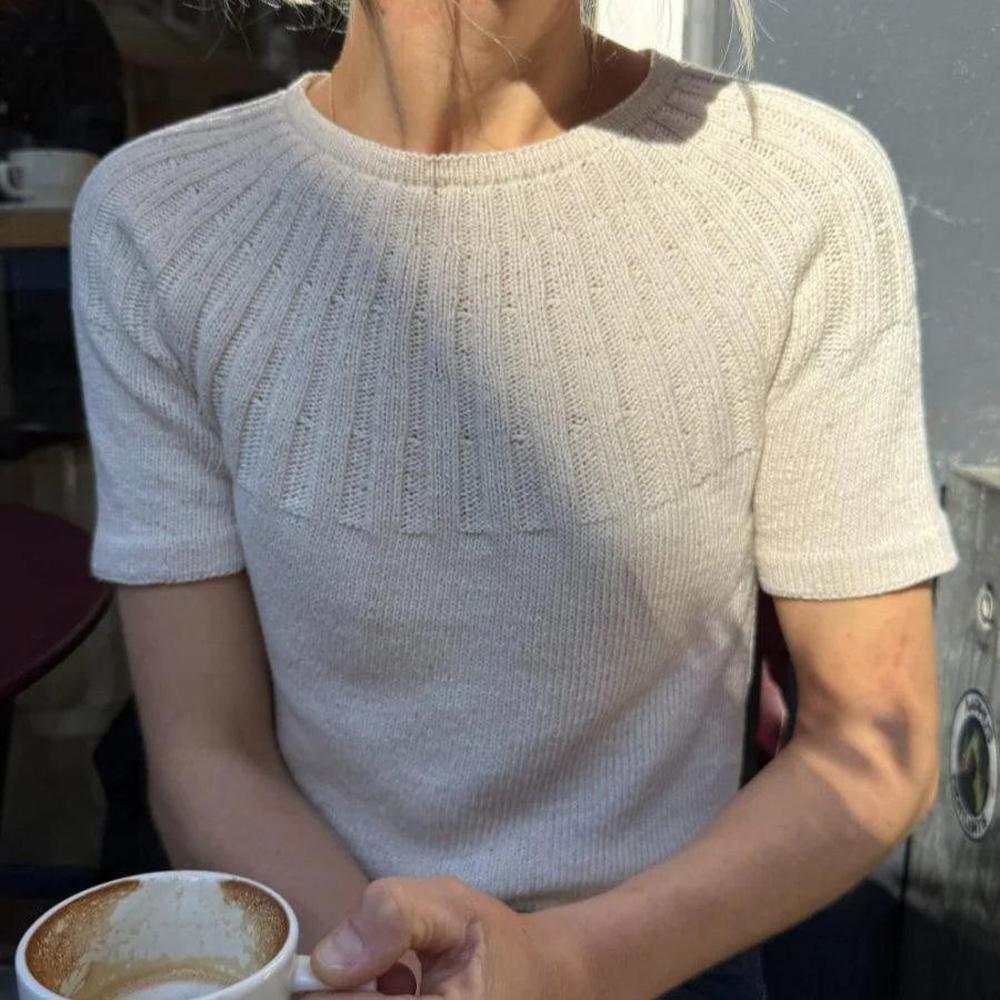 Sunday Tee Knitting Pattern - PetiteKnit-Needlecraft Patterns-PetiteKnit-Wild & Woolly Yarns
