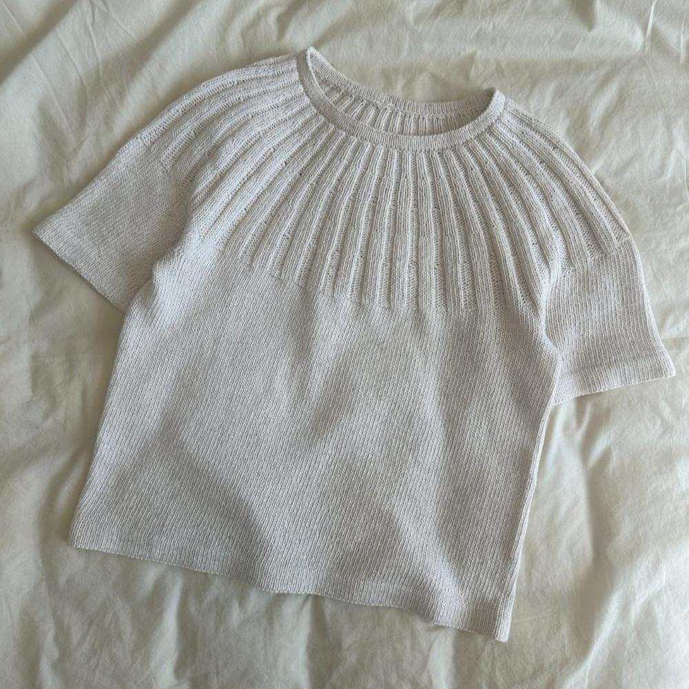 Sunday Tee Knitting Pattern - PetiteKnit-Needlecraft Patterns-PetiteKnit-Wild & Woolly Yarns
