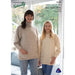 Sweater with Pockets Knitting Pattern (N1467)-Needlecraft Patterns-Wentworth Distributors-Printed-Wild & Woolly Yarns
