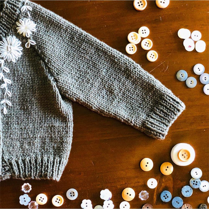Tabitha Cardigan Knitting Pattern #115-Needlecraft Patterns-Touch Yarns-Wild & Woolly Yarns