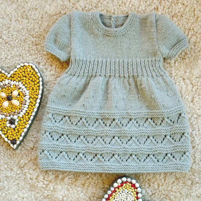 Talulla Dress Knitting Pattern - 8Ply (BC121)-Needlecraft Patterns-Lisa F Design-Wild & Woolly Yarns