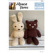Teddy & Rabbit Toy Knitting Pattern (AP2507)-Needlecraft Patterns-Alpaca Yarns-Printed Pattern – Posted-Wild & Woolly Yarns