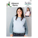 Texture Top or Sweater Knitting Pattern – AP3309-Needlecraft Patterns-Alpaca Yarns-Printed-Wild & Woolly Yarns