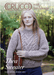 Thea Sweater Chunky Light Brown Wool Cable Knit on Female Model