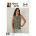 Throw Over Top Knitting Pattern (AP2305)-Needlecraft Patterns-Alpaca Yarns-Printed Pattern – Posted-Wild & Woolly Yarns