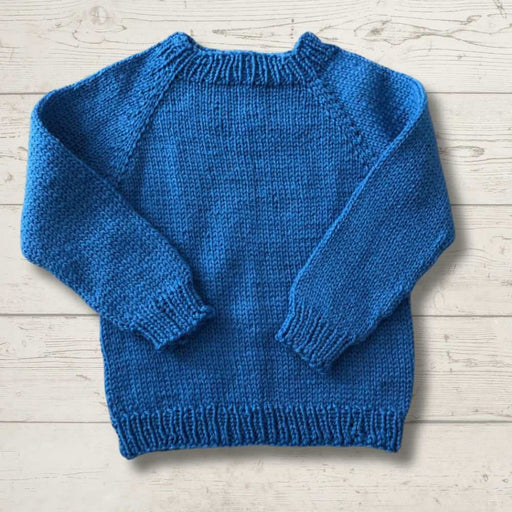 Top Down Jumper for Little Ones Knitting Pattern (K3013)-Pattern-Wild and Woolly Yarns