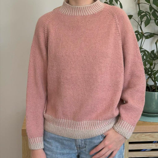 Top Down Raglan Jumper Knitting Pattern (N1792)-Needlecraft Patterns-Wentworth Distributors-Printed-Wild & Woolly Yarns