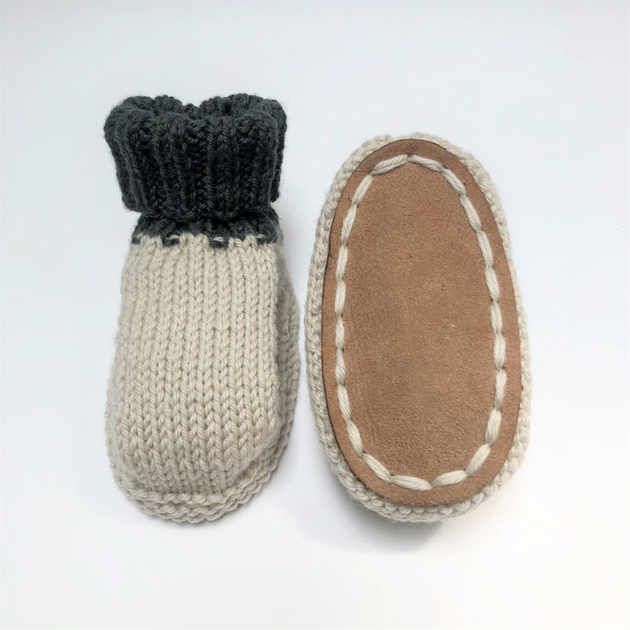 'Top and Tail' Bootee and Beanie Set Knitting Pattern-Pattern-Wild and Woolly Yarns