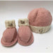 'Top and Tail' Bootee and Beanie Set Knitting Pattern-Needlecraft Patterns-Wild & Woolly Yarns-Printed Pattern – Posted-Wild & Woolly Yarns
