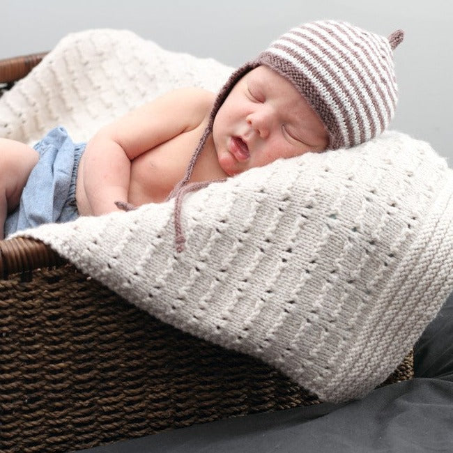 Torben Hat Knitting Pattern - 4Ply (BC19)-Pattern-Wild and Woolly Yarns