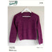 Travelling Lace Sweater Knitting Pattern (N1748)-Needlecraft Patterns-Wentworth Distributors-Printed Pattern – Posted-Wild & Woolly Yarns