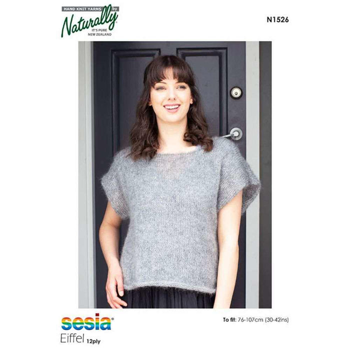 Tunic Knitting Pattern (N1526)-Needlecraft Patterns-Wentworth Distributors-Printed Pattern – Posted-Wild & Woolly Yarns