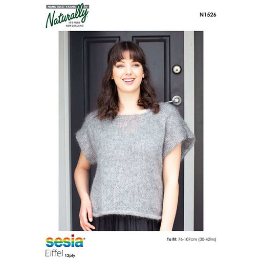 Tunic Knitting Pattern (N1526)-Needlecraft Patterns-Wentworth Distributors-Printed Pattern – Posted-Wild & Woolly Yarns