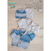 V-Neck Jacket & Hat Knitting Pattern (K390)-Needlecraft Patterns-Wentworth Distributors-Printed-Wild & Woolly Yarns