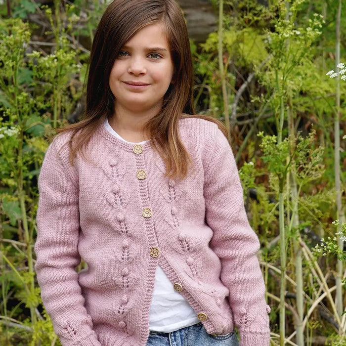 Verity Cardi Junior Knitting Pattern (LF62)-Needlecraft Patterns-Lisa F Design-Wild & Woolly Yarns
