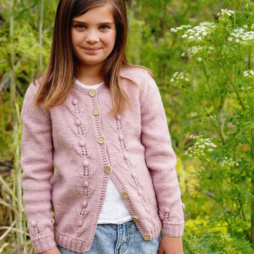 Verity Cardi Junior Knitting Pattern (LF62)-Needlecraft Patterns-Lisa F Design-Wild & Woolly Yarns
