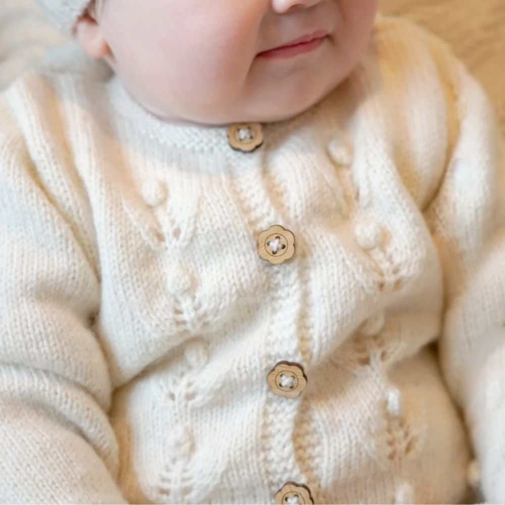 Verity Cardi and Hat Knitting Pattern - 4Ply (BC115)-Needlecraft Patterns-Lisa F Design-Wild & Woolly Yarns
