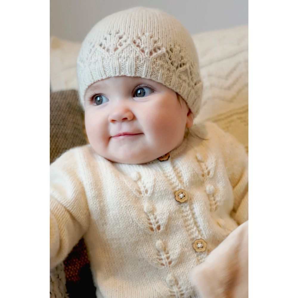 Verity Cardi and Hat Knitting Pattern - 4Ply (BC115)-Needlecraft Patterns-Lisa F Design-Wild & Woolly Yarns